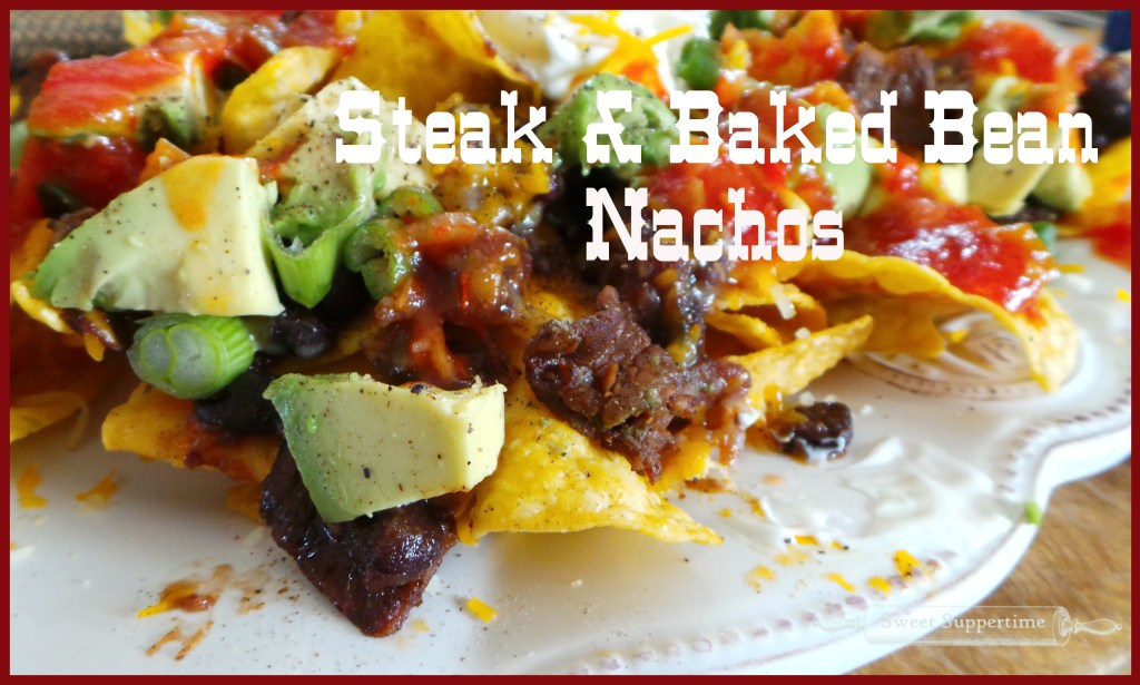 Steak & Baked Bean Nachos